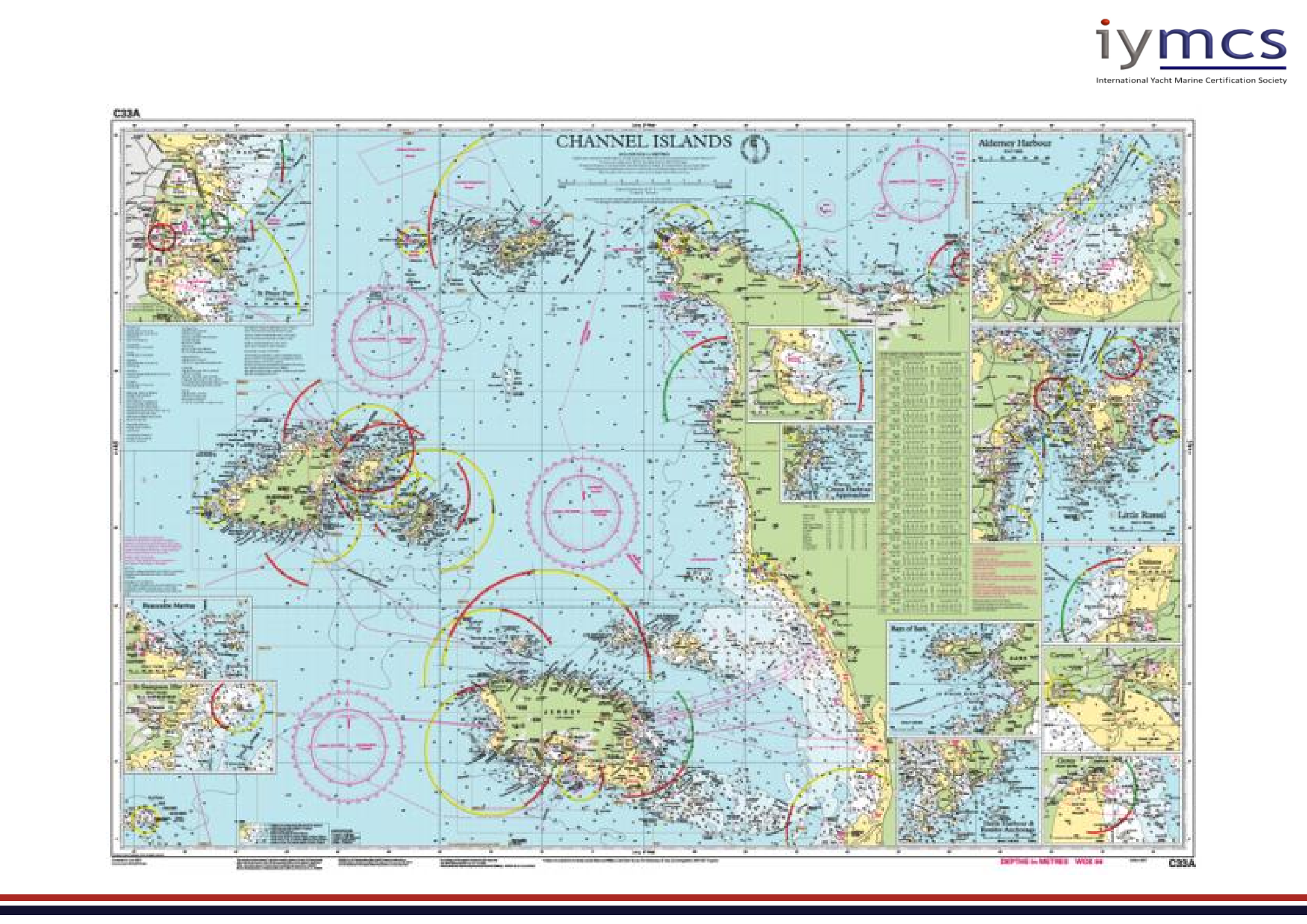 Imray-Iymcs course charts